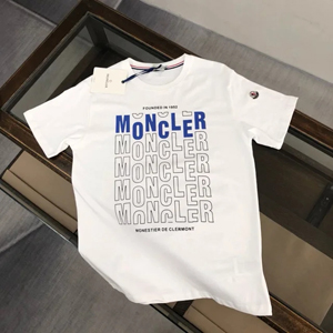 Moncler モンクレール スーパーコピー 2024ss新作の丸首プルオーバーのコットンTシャツ 007