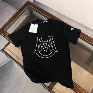 Moncler モンクレール スーパーコピー 2024ss新作の丸首プルオーバーのコットンTシャツ 2色 032