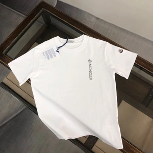 Moncler モンクレール スーパーコピー 2024ss新作の丸首プルオーバーのコットンTシャツ 2色 046