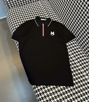 Moncler モンクレール スーパーコピー 24SS メンズ クラシック ビジネス ラペル ポロシャツ 2色 020