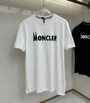 Moncler モンクレール スーパーコピー 2024ss新作の丸首プルオーバーのコットンTシャツ 3色 049