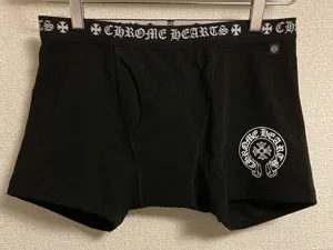 Chrome Hearts クロムハーツ ショートボクサーパンツ ブラック/ホワイト CH03