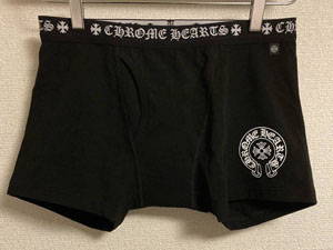 CHROME HEARTS クロムハーツ スーパーコピー ショートボクサーパンツ ブラック/ホワイト CH03