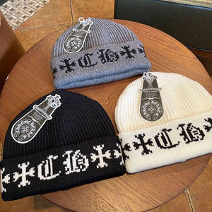 Chrome Hearts クロムハーツ スーパーコピー カシミア ビーニー キャップ 3色 132774