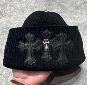 Chrome Hearts クロムハーツ カシミア セメタリー クロス ビーニー 192326