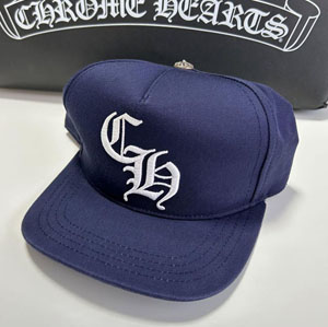 Chrome Hearts クロムハーツ スーパーコピー CH Baseball Cap ネイビー CH007