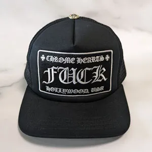 Chrome Hearts クロムハーツ トラッカー 刺繍 メッシュ キャップ CH009
