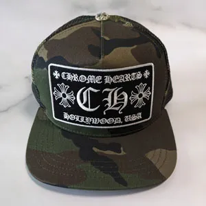 Chrome Hearts クロムハーツ トラッカー 刺繍 カモフラージュ メッシュ キャップ CH010