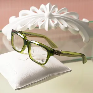 Chrome Hearts クロムハーツ VAGILLIONAIRE II ダガー クリア グリーン メガネ フレーム Chrome Hearts 042