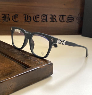 CHROME HEARTS クロムハーツ スーパーコピー COX UCKER BK-18KGP メガネフレーム Chrome Hearts 001