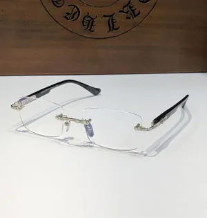 Chrome Hearts クロムハーツ DEEP I フローラルクロス メガネ 枠なし金メッキ Chrome Hearts 002