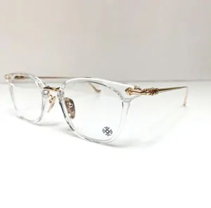 Chrome Hearts クロムハーツ BUBBA-A SS-P ラウンド ゴールド メガネフレーム Chrome Hearts 043