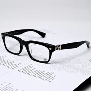 Chrome Hearts クロムハーツ GITTIN ANY ?-A ブラックカラーム メガネフレーム Chrome Hearts 038
