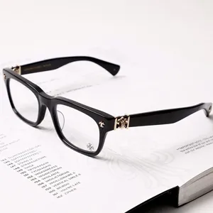 Chrome Hearts クロムハーツ GITTIN ANY ?-A ブラックカラーム メガネフレーム Chrome Hearts 028