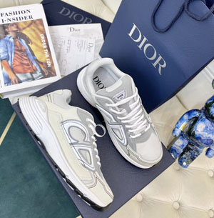 ディオール スーパーコピー DIOR B30 スニーカー ホワイト メッシュ & テクニカル ファブリック(3SN279ZND_H000)