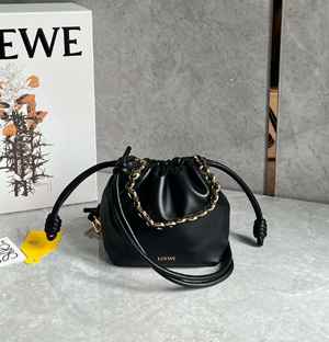 LOEWE ロエベ スーパーコピー フラメンコパース バッグ ミニ（メローナパラム）ブラック A914CBPX03