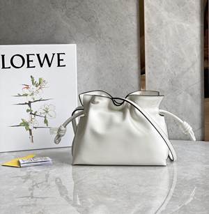 LOEWE ロエベ スーパーコピー フラメンコクラッチ ミニ（ナパカーフ）シーソルト A411FC2X73