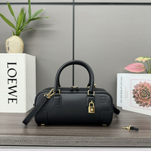 LOEWE ロエベ スーパーコピー アマソナ23 クロップド バッグ（ナパカーフ） ブラック A039N23X01