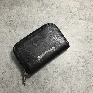 日本国内発送：クロムハーツ CHROME HEARTS コンパクト財布 ダガ―チャーム コインケース CHK005