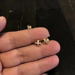 日本国内発送：クロムハーツ Chrome Hearts ピアス CHNO-0053