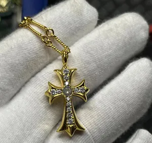 日本国内発送：クロムハーツ 22K チャーム+ネックレス CH-0001