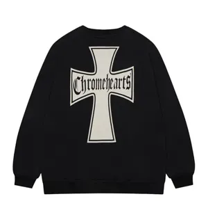 Chrome Hearts Crew Neck Sweat Shirt クロムハーツ クルーネック スウェット ブラック（Chrome Hearts 506）