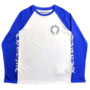Chrome Hears Normal Logo Long Tee Blue クロムハーツ ノーマルロゴ ロング Tシャツ ブルー（Chrome Hearts 467）