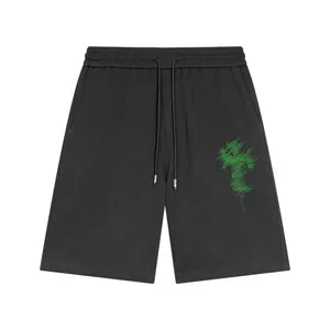 Chrome Hearts Green Logo Half Pants クロムハーツ グリーンロゴ ハーフ パンツ グレー（Chrome Hearts 476）