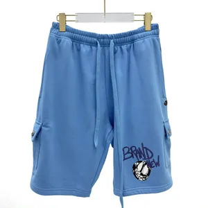 Chrome Hearts Matty Boy PPO Cargo Sweat Shorts Light Blue SV925 クロムハーツ マッティボーイ PPO カーゴ スウェット ショーツ ライトブルー（Chrome Hearts 396）