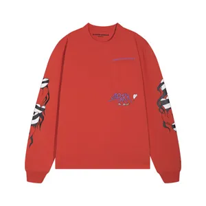 Chrome hearts x Matty Boy 23SS L/S Tee クロムハーツ x マッティボーイ ロンＴ レッド（Chrome Hearts 420?）