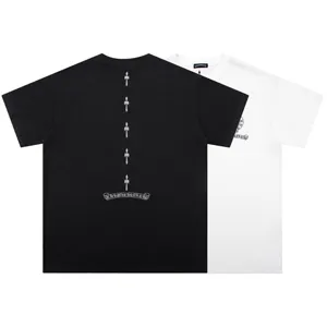 Chrome Hearts Horse Shoe Cross Tee クロムハーツ ホースシュー クロス Tシャツ ブラック&ホワイト 2色（Chrome Hearts 413?）