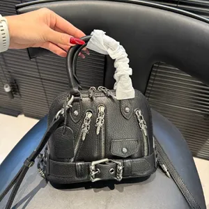 クロムハーツ JJ Dean ブラック ラムスキン ミニショルダーバッグ（Chrome Hearts019）