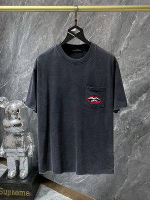 Chrome Hearts (クロムハーツ) 2025SS 新作 春夏 ヘビーウェイト 刺繍ポケットTシャツ