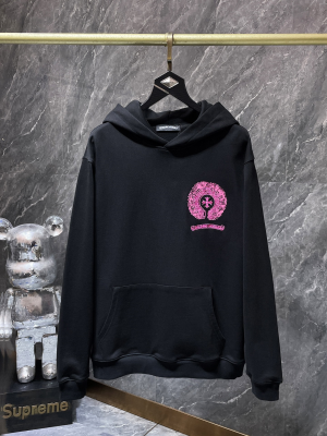 Chrome Hearts (クロムハーツ) 2025AW 新作 秋冬 カラフルダブリングホースシュークロス刺繍スプラッシュパーカー